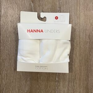 Hanna Andersson M 6-8 Unders Undershirt White (2 pack)